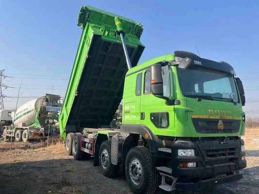 Sinotruk Howo 8x4 Dump Truck Tipper 440hp 35 tonnellate Used Dump Trailer Box di grande capacità