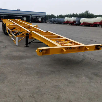 Nuovo design 3 assi Scalatore Container Chassis Semi-Retrailer 40ft Scalatore Semi-Retrailer