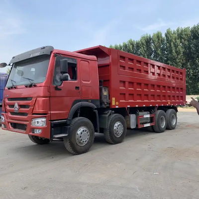Prezzo di fabbrica 430 CV 12 ruote Nuovo o usato Howo 8x4 Sinotruk Dump Truck Trailers
