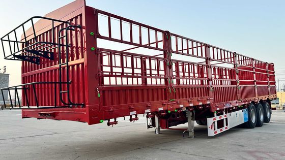 Semi-remorco merci pesante da 40 tonnellate e 50 tonnellate con tre assi