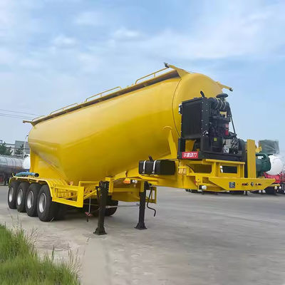 2/3/4 assi 40 M3 45 CBM Cimento alla rinfusa Camione per il trasporto di polvere Semirimorchio